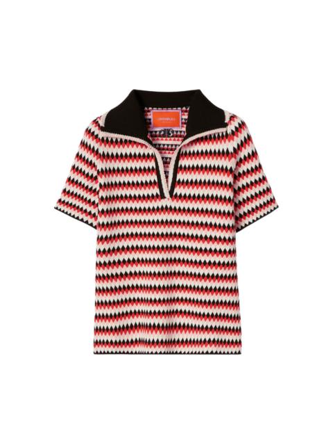 La DoubleJ logo-embroidered t-shirt