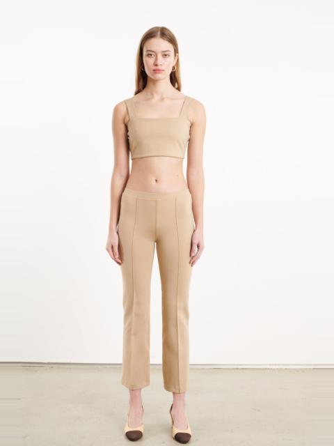 SPRWMN KHAKI MICRO TUBE TOP WITH STRAPS