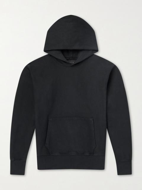 LES TIEN Heavyweight Structured-Fleece Cotton-Jersey Hoodie