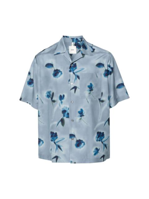 OAMC floral-print cotton shirt