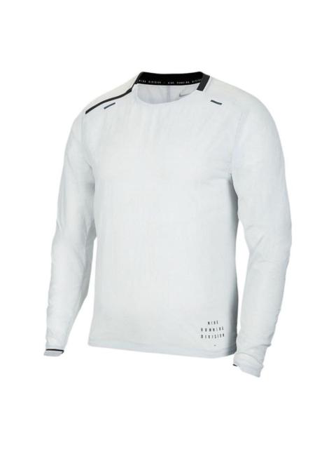 Nike Nike Run Division Midlayer Woven Running Tops White CU5539-043