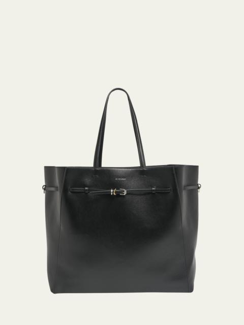 Givenchy Voyou Large North-South Tote Bag in Tumbled Leather