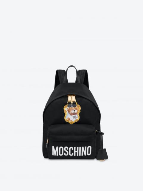 Moschino NYLON MIRROR TEDDY BEAR BACKPACK