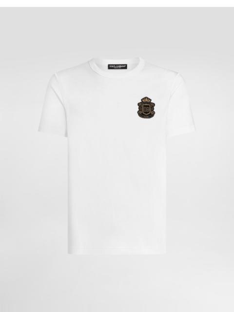 Dolce & Gabbana T-shirt with heraldic patch