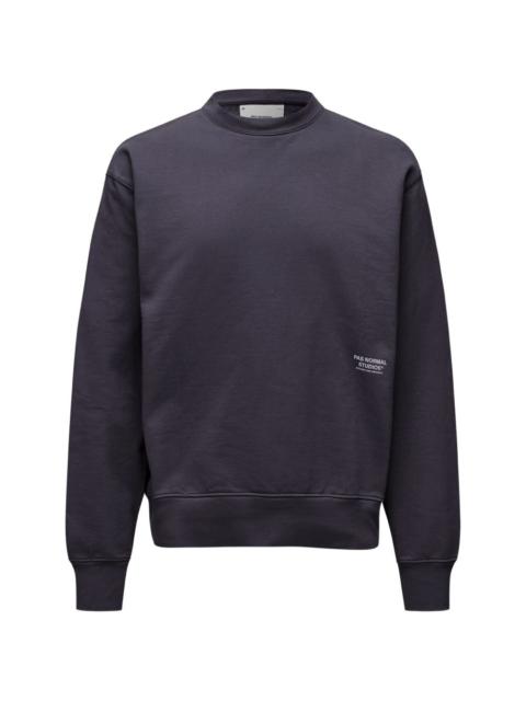 PAS NORMAL STUDIOS® ribbed crew-neck sweatshirt