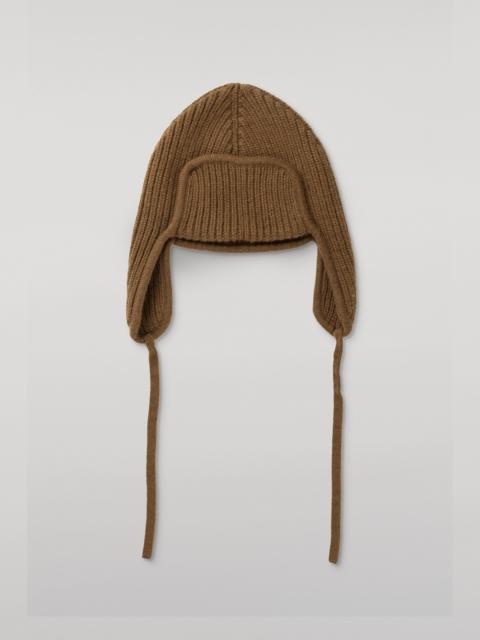 Johnstons of Elgin Dewar Green Cashmere Deer Stalker Beanie