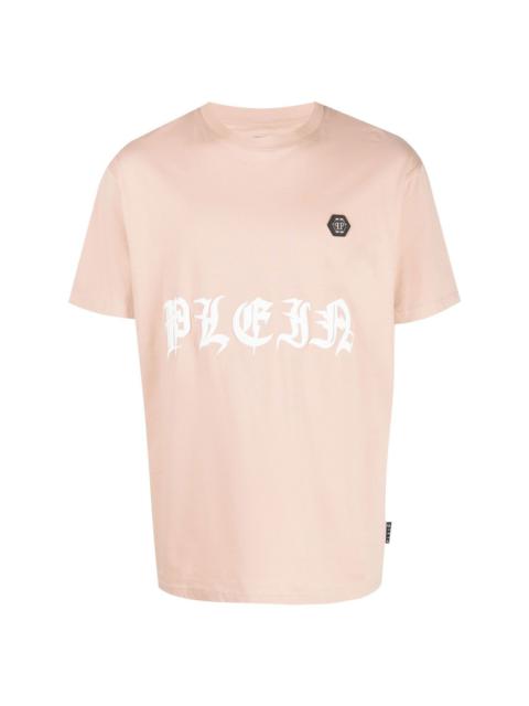 PHILIPP PLEIN logo-patch T-shirt