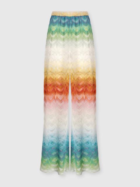 Missoni Cover-up trousers in shaded lamé viscose