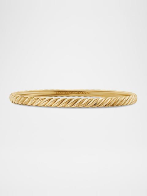 DAVID YURMAN Sculpted Cable Bracelet in 18K Gold