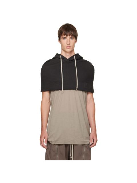 Rick Owens DRKSHDW Black Tower Hood Shrug