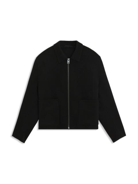 HUGO REGULAR-FIT JACKET WITH CROPPED LENGTH