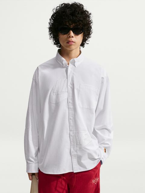 Nike Nike Club Rules Men's Long-Sleeve Oxford Top