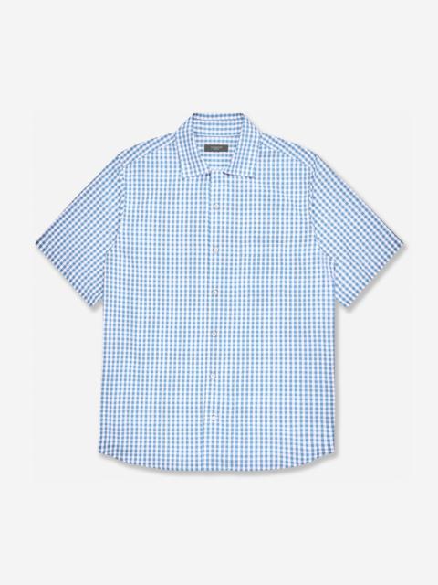 SLOWEAR Patterned cotton overshirt