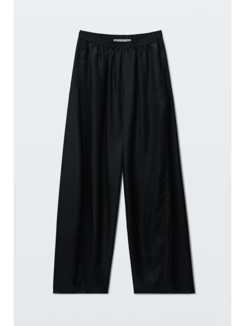Alexander Wang silk mid-rise track pant