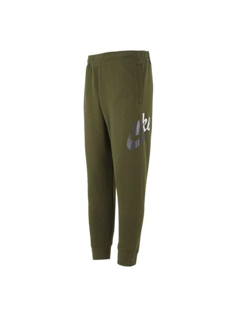 Nike Men's Nike Fleece Lined Stay Warm Bundle Feet Sports Pants/Trousers/Joggers Olive DD5024-326