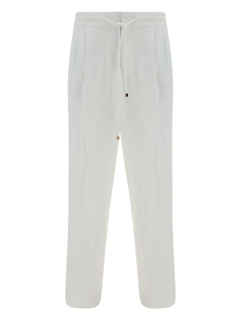 Brunello Cucinelli drawstring-waistband trousers