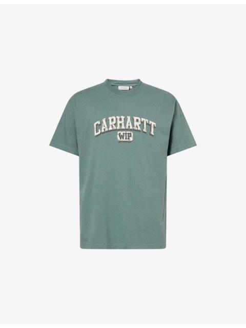 Carhartt Heavy Duty Brand-Print Cotton-Jersey T-Shirt