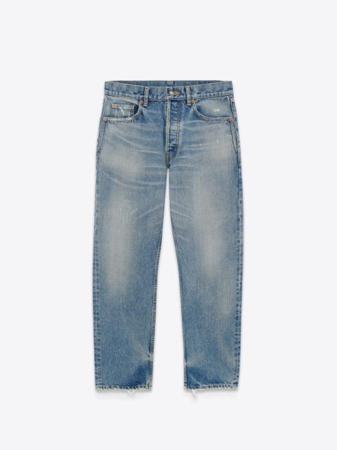 SAINT LAURENT mick jeans in charlotte blue denim