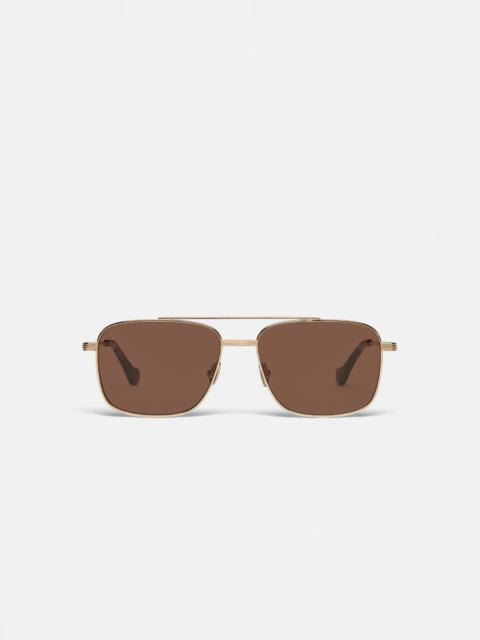 Nanushka Metal Aviator Sunglasses