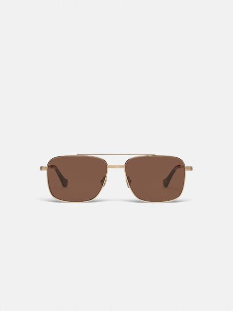 Metal Aviator Sunglasses