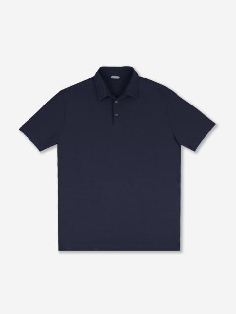 SLOWEAR Slim-fit organic IceCotton polo shirt