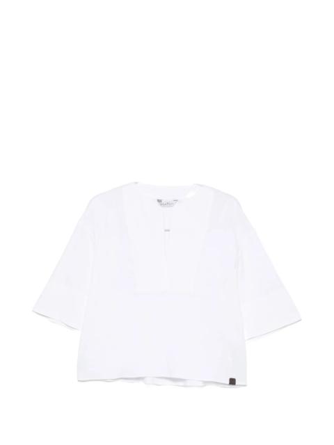 Max Mara Max Mara Sospiro V-neck Blouse