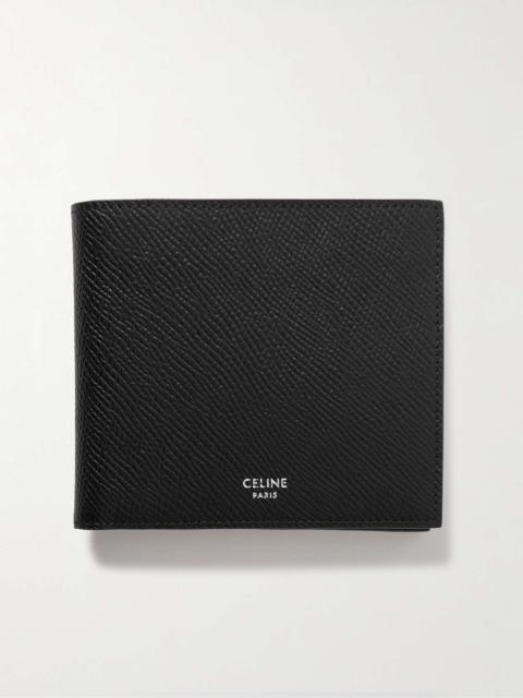 CELINE Full-Grain Leather Billfold Wallet