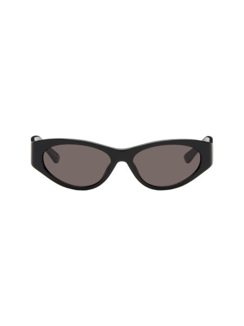 BALENCIAGA Black Tuesday Round Oval Sunglasses