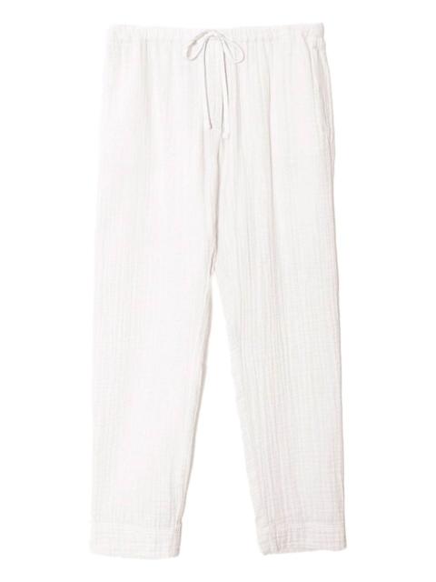 XÍRENA drawstring textured trousers