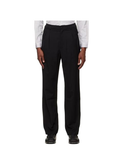 Kiko Kostadinov Black Bruin Trousers