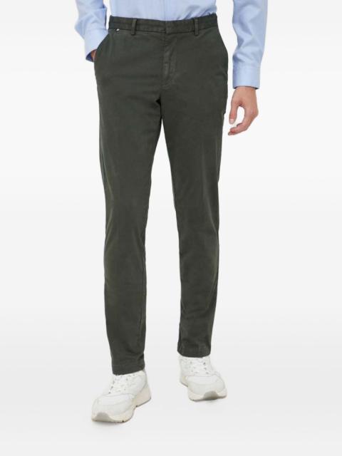 BOSS gabardine chino trousers