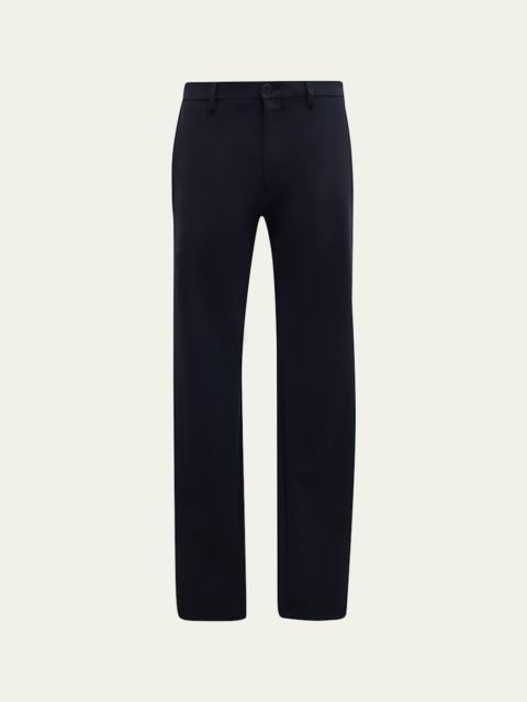 Theory Men's Zaine Precision Ponte Slim-Straight Chino-Style Pants