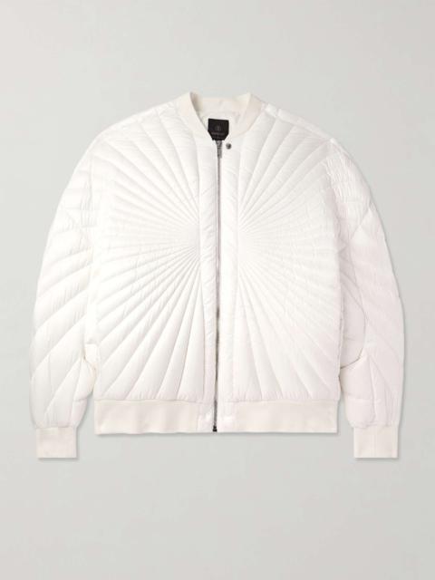 Moncler + Moncler Oversized Padded Quilted Shell Bomber Jacket