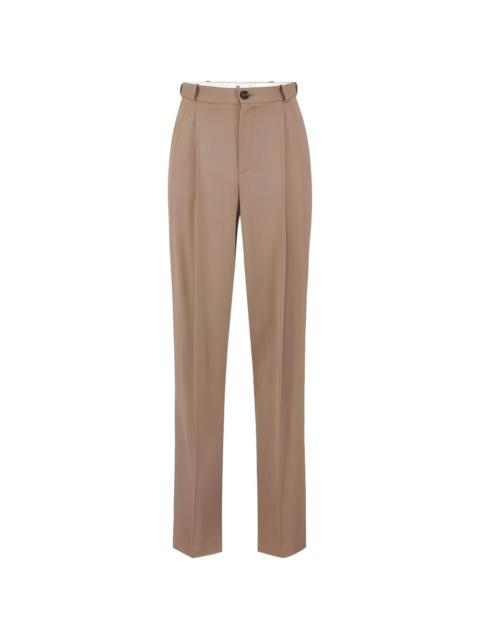 ELISABETTA FRANCHI button-fastening trousers