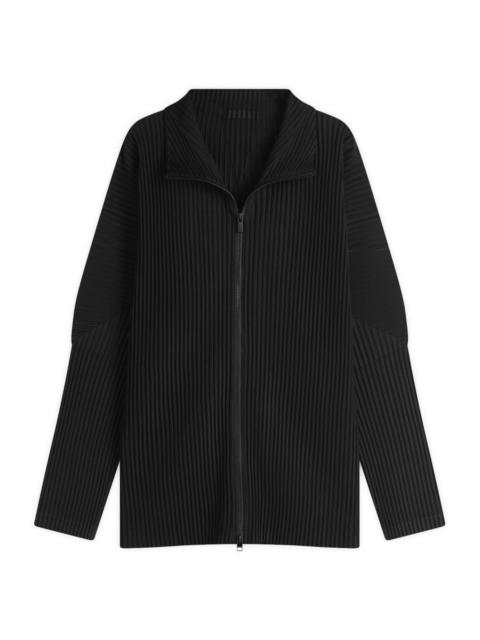 ISSEY MIYAKE Homme Plissé Issey Miyake Pleated Zip Track Top