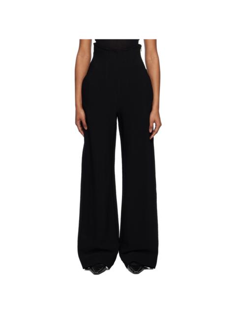 Black Armour Trousers