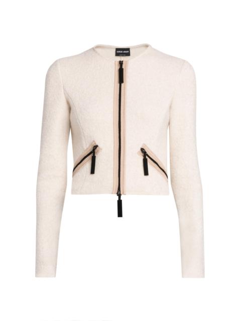 GIORGIO ARMANI Women's Cashmere-Silk Blend Jacket