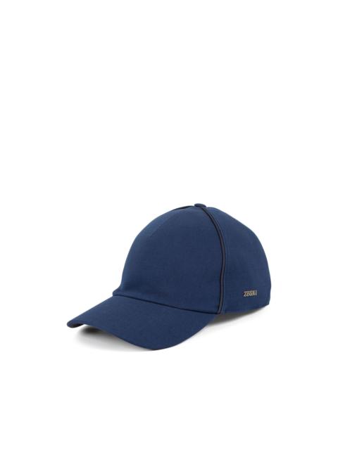 ZEGNA logo baseball cap
