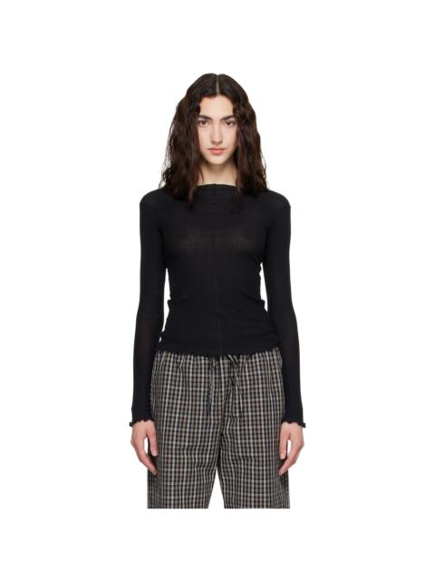 BASERANGE Black Pama Long Sleeve T-shirt
