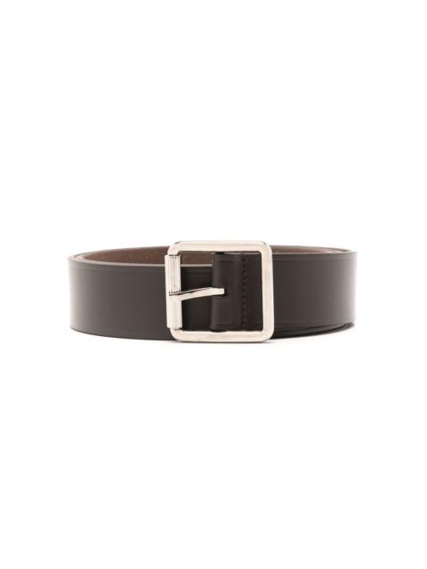 FERRAGAMO logo-stamp leather belt
