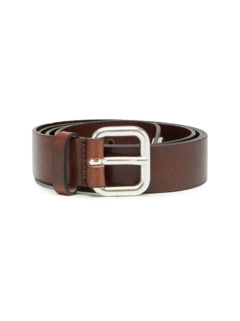 B-Inlay leather belt