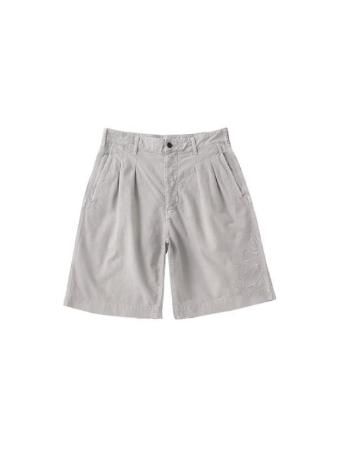 visvim BEARN CHINO SHORTS CRASH GREY