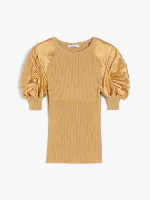 Max Mara BYE Ribbed viscose jumper