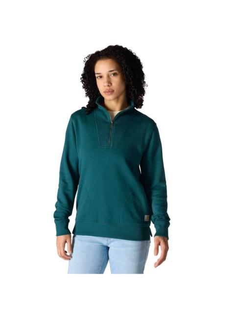 Carhartt Women's TENCEL™ Fiber Series Half-Zip Sweatshirt