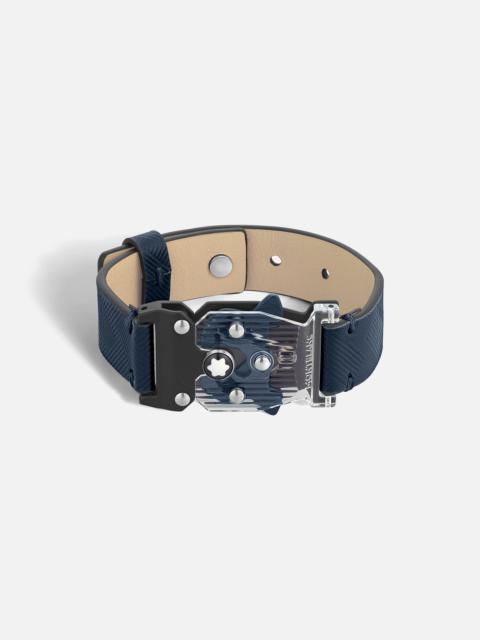 Montblanc Bracelet with M_LOCK closing Montblanc Extreme 3.0 Collection ink blue