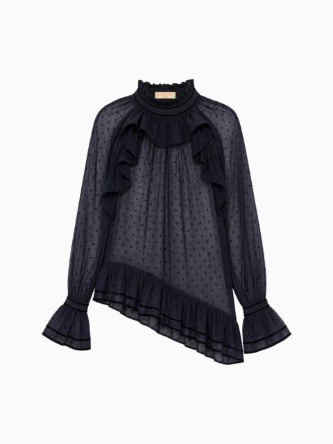 ULLA JOHNSON Marcella Long Sleeve Cotton Blouse