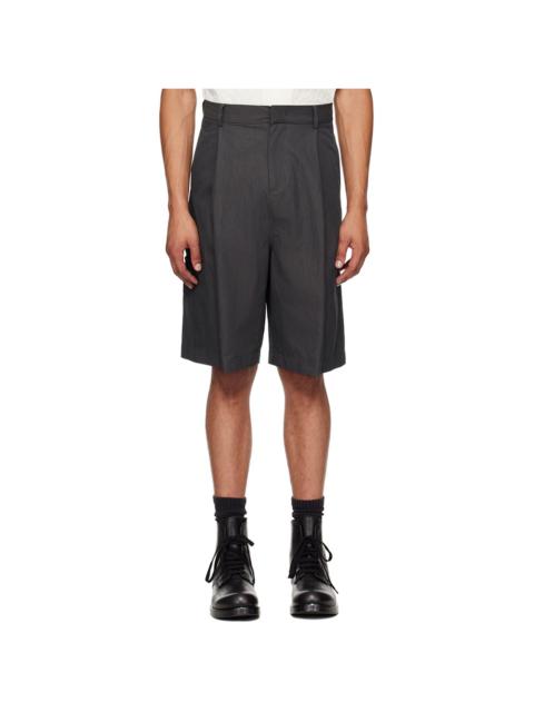 LE17SEPTEMBRE Black Side Pocket Shorts