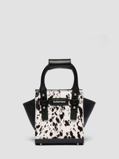 Dr. Martens Extra Small Tote Bag Dalmatian Hair On & Kiev Leather Bag