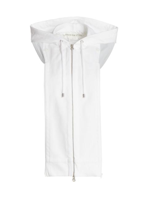 VERONICA BEARD Women's Hooded Dickey - White