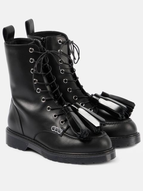 JW Anderson Leather combat boots